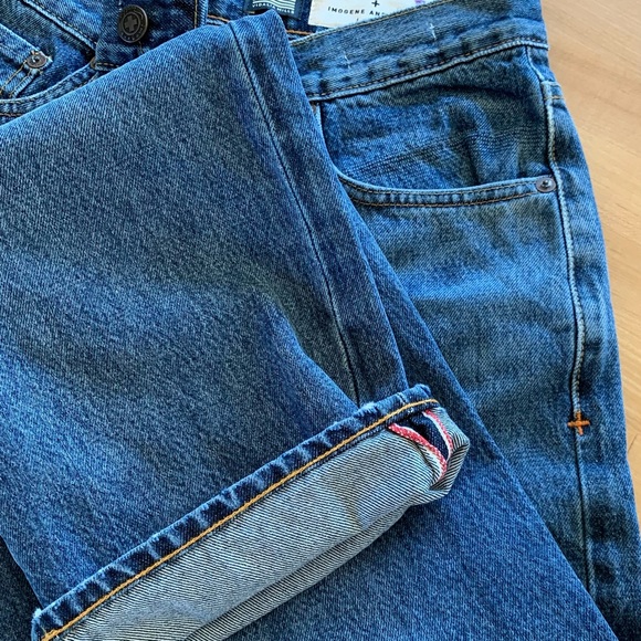 Imogene And Willie Jeans Harper Vidalia Mills Selvedge Button Fly Size 26 x 31 - Picture 10 of 13